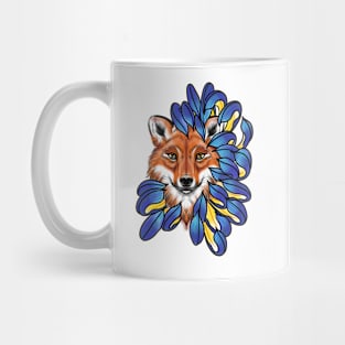 Little fox in the flower Mug